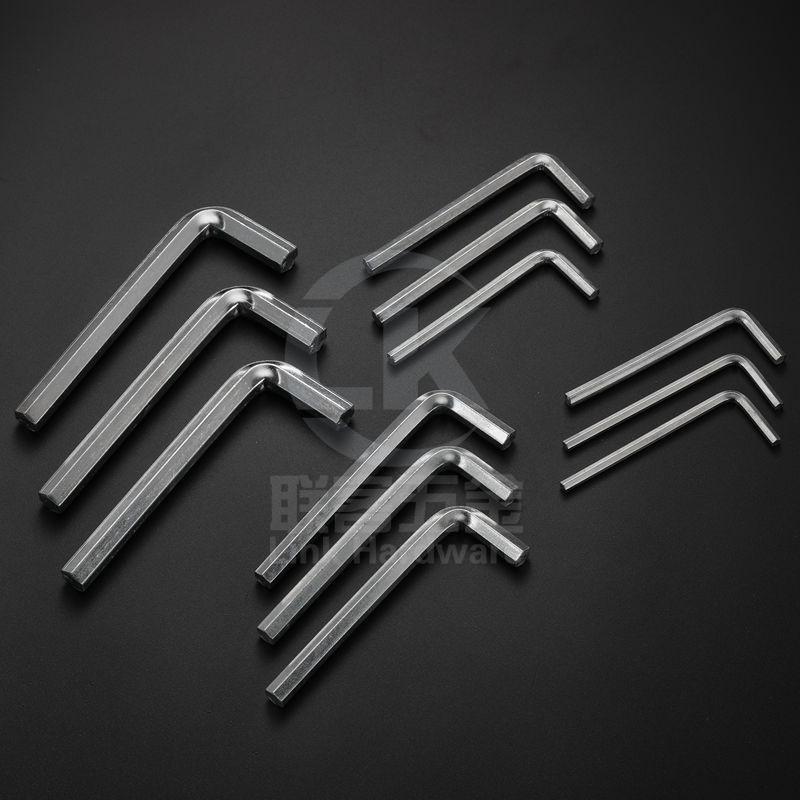 Factory stock wholesale L-shaped flat head Allen wrenches, simple hexagonal tools, hex keys, hex wrenches details Picture