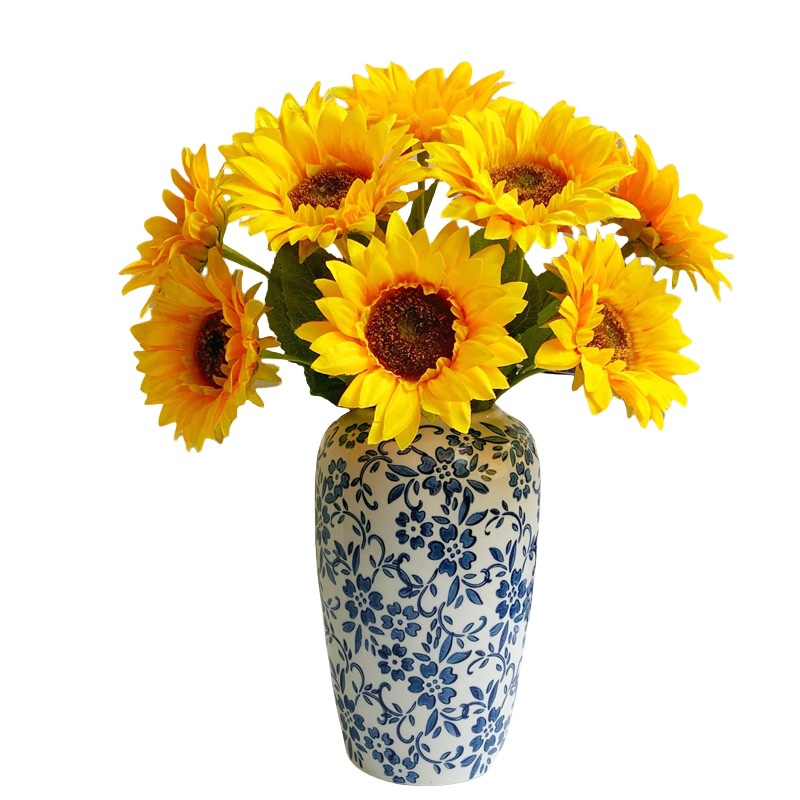 白桦树树叶/春天花园/微缩树桩古树/绿植仿真树/白桦树叶子白底实物图