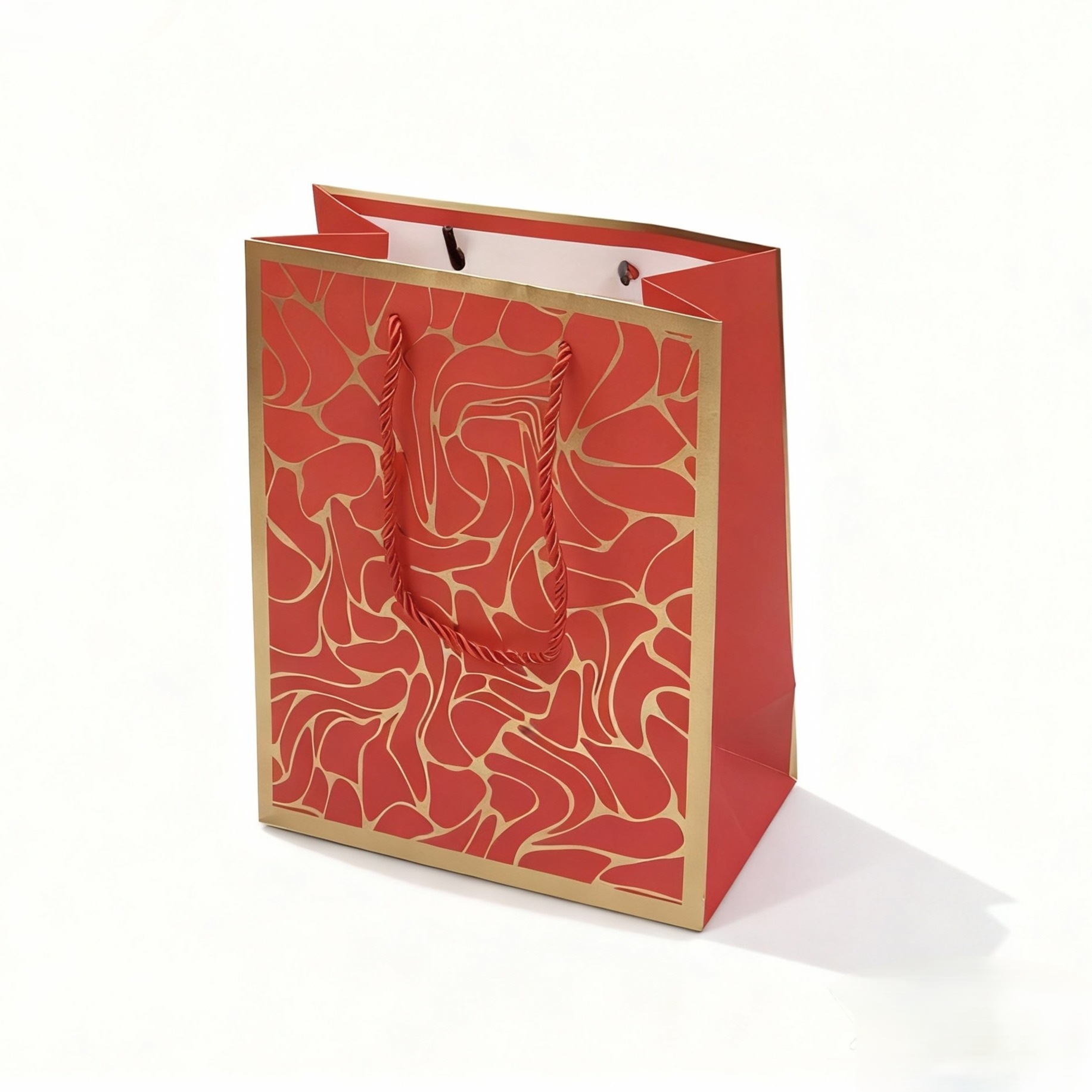 Cross-border best-selling gilded marble-patterned gift bags, multi-color gift boxes, handbags, festival packaging, customized souvenir packaging Application Scenario