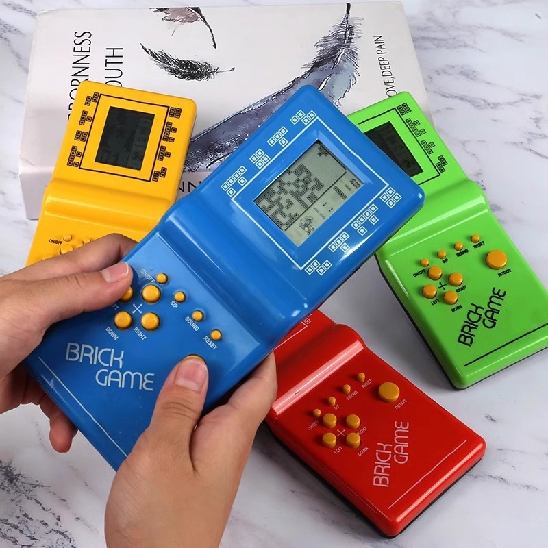 俄罗斯方块游戏机街机掌机80后90后老式背白经典游戏机童年怀旧产品图