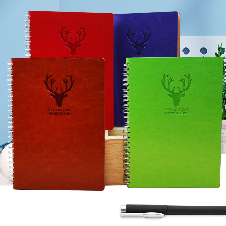 Yalong Cross-border Agenda PU Leather A5 notebook can be used as a soft leather stationery notebook details Picture