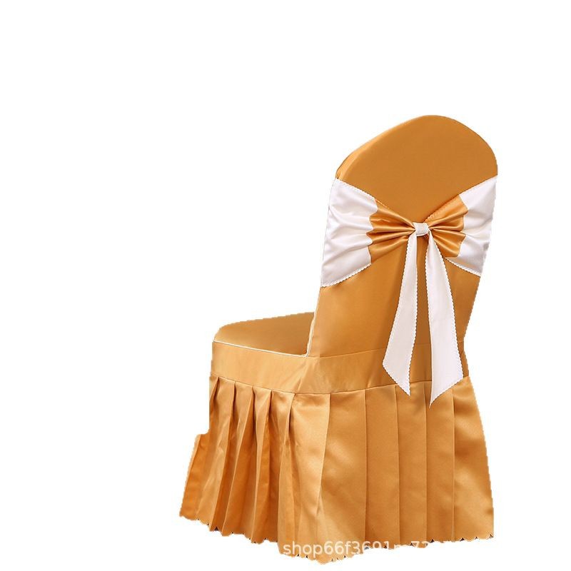 酒店椅子/椅套/酒店桌椅套白底实物图