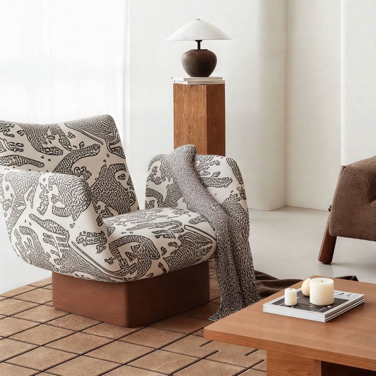 كرسي أريكة منفرد، غرفة الجلوس، غرفة الجلوس، مصنع النجوم، Specification image