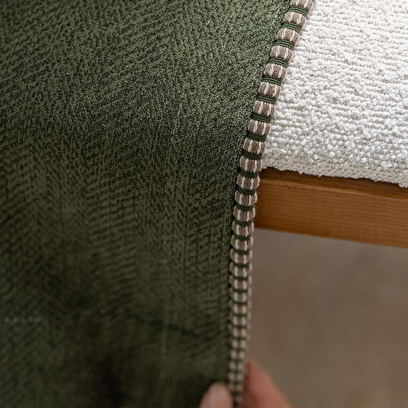 布艺窗帘实物图