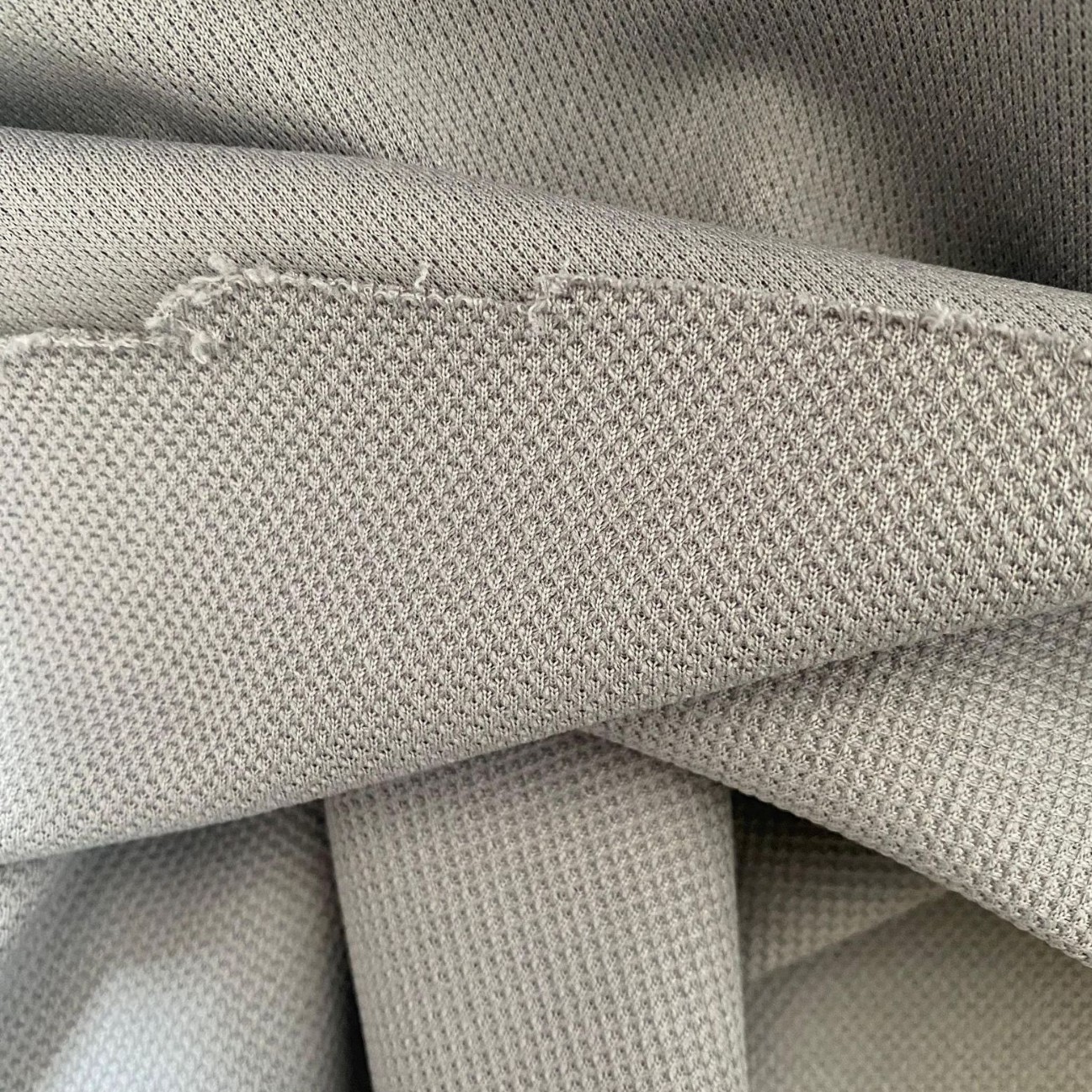 Heart Grid/Heart Grain 260g fabric breathable and skin-friendly men's and women's sweatshirt and sweatpants fabric accessories Item Picture