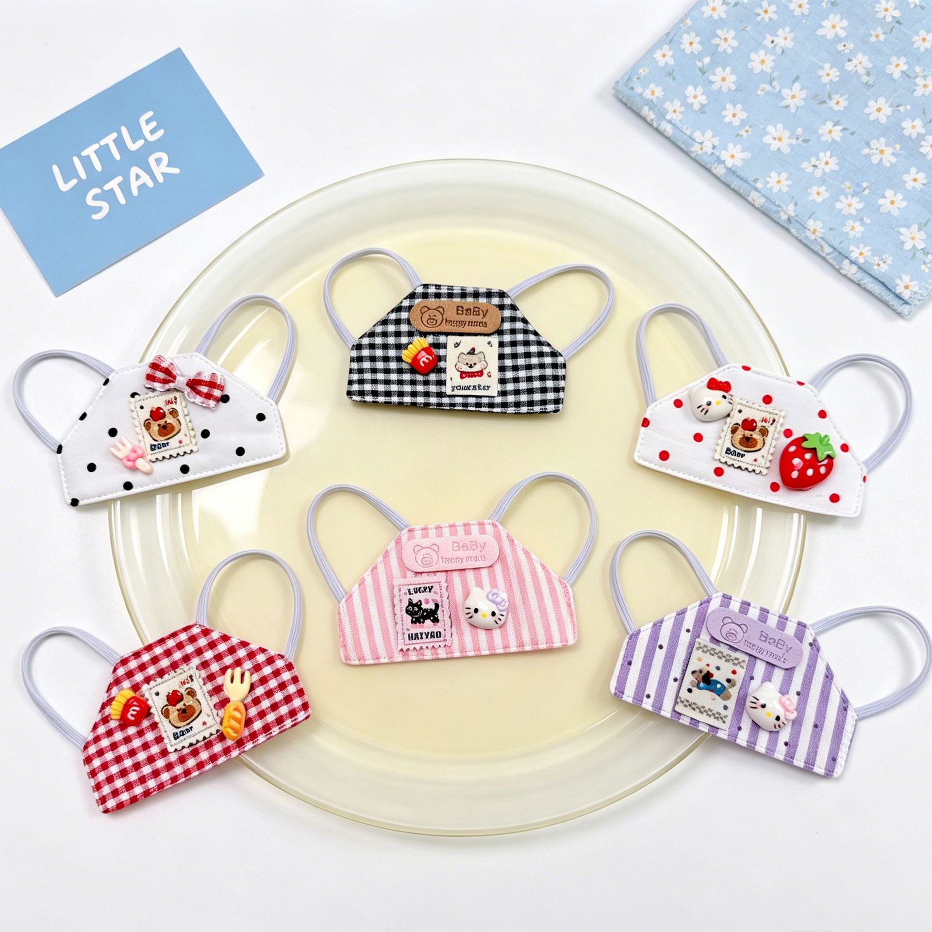 Factory Wholesale 15-20Cm Baby Clothes, Bibs, Dolls, Aprons, Accessories, Self-Mocking Bears, Kt Cats, Cotton Dolls, Dress-Up details Picture