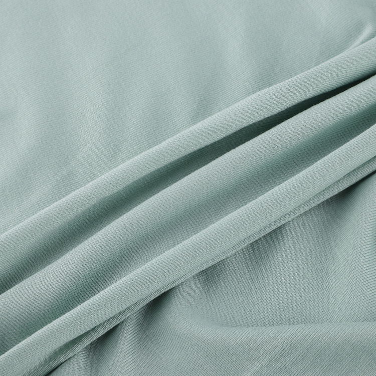 1*1 Modal ribbed fabric, 40s rayon spandex elastic ribbed fabric, 190gT T-shirt ribbed fabric in stock details Picture