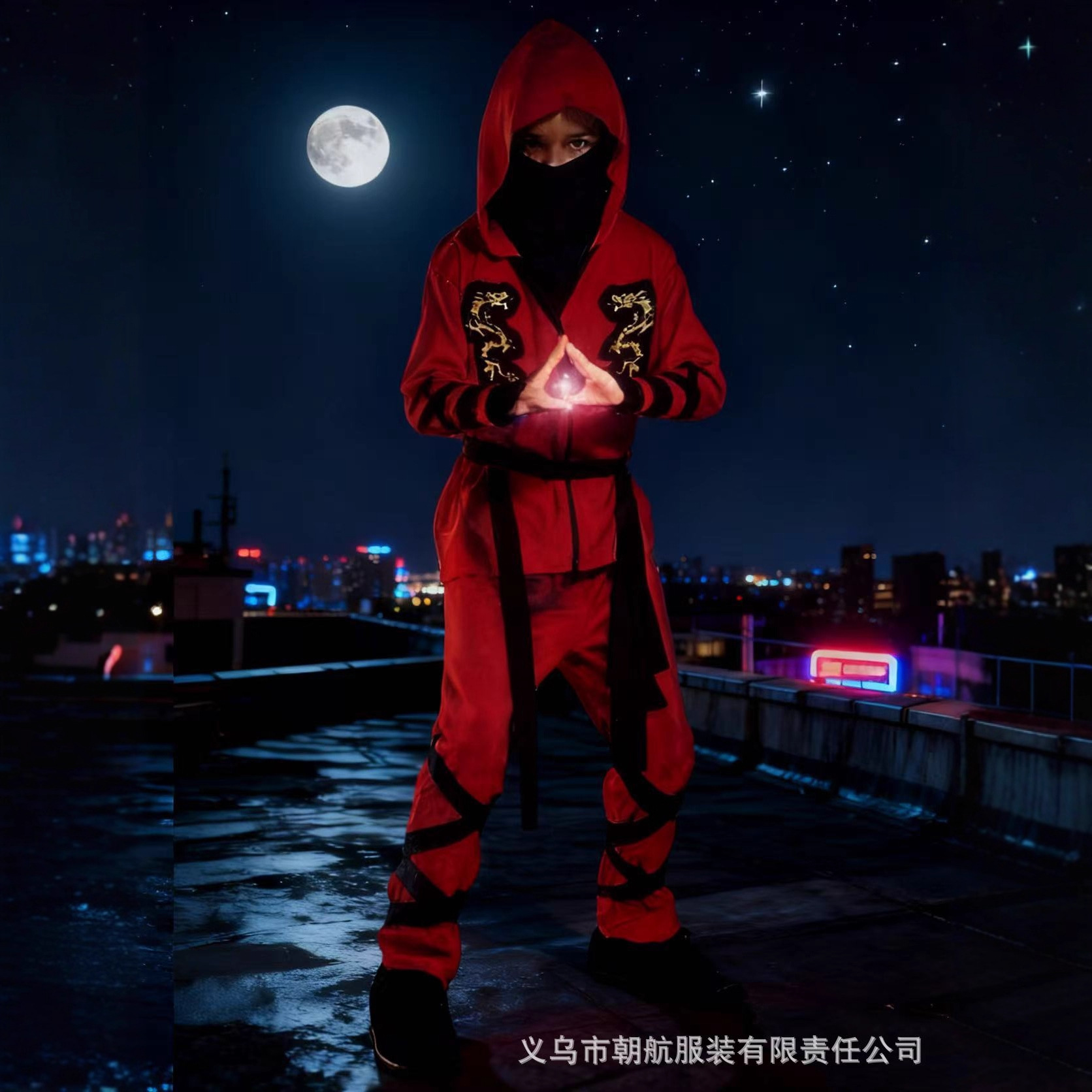 动漫角色扮演服实物图
