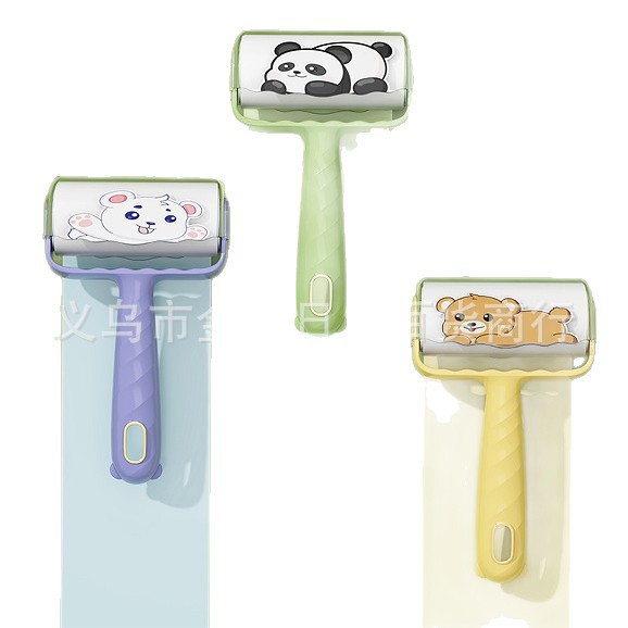 High appearance level dopamine cartoon bed brush hair remover, sofa pet hair remover, hair cleaning roller hair remover Item Picture