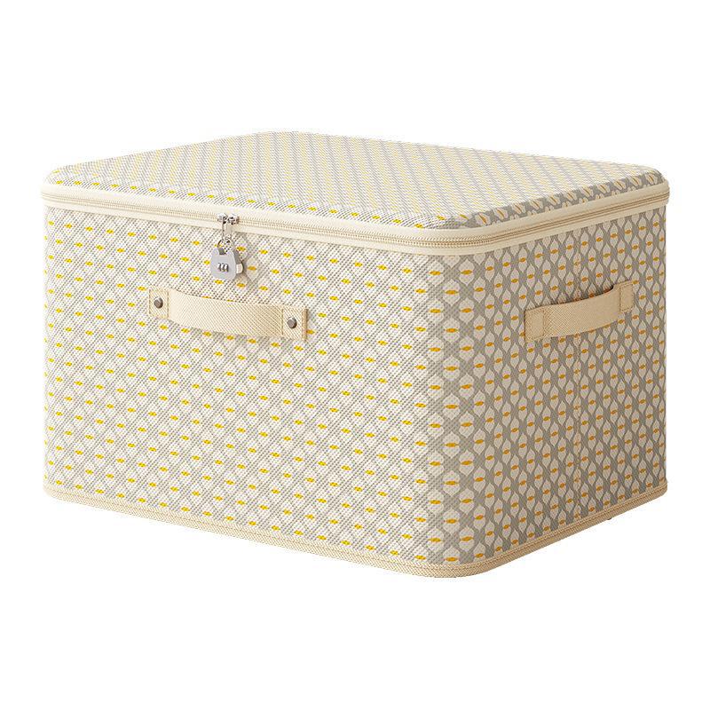 Password storage box with lock, home wardrobe, clothes, quilts, toy organization box, foldable storage box, a magic tool Item Picture