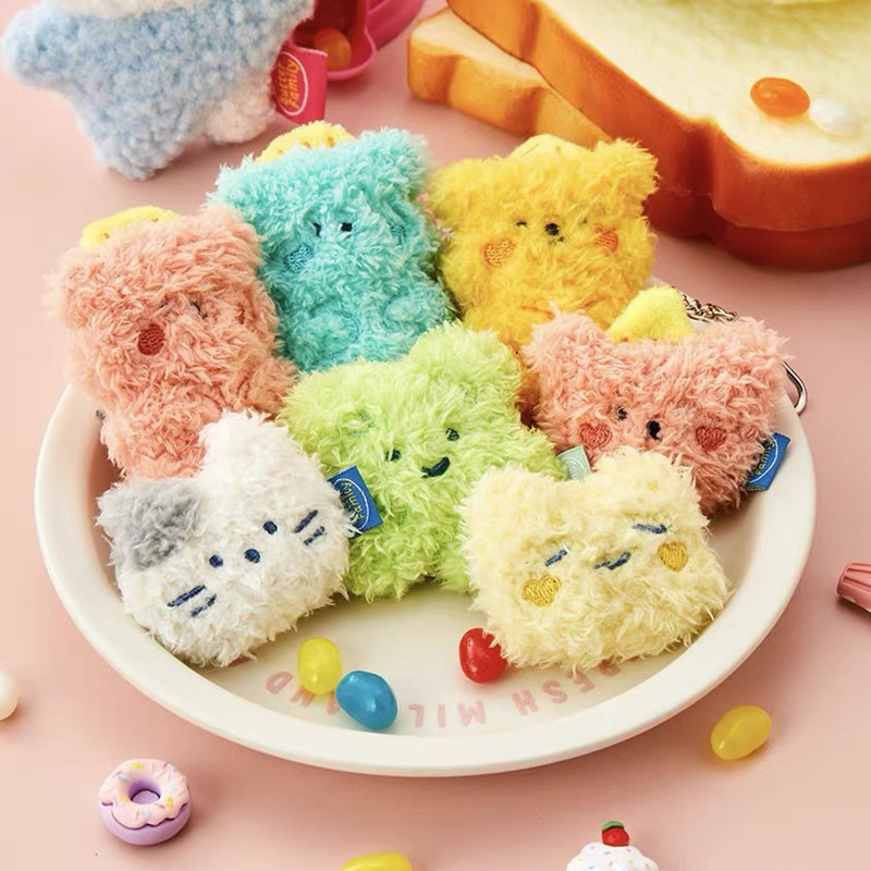 星星人/钥匙扣公仔挂件/挂件/毛绒挂件/包包挂件产品图