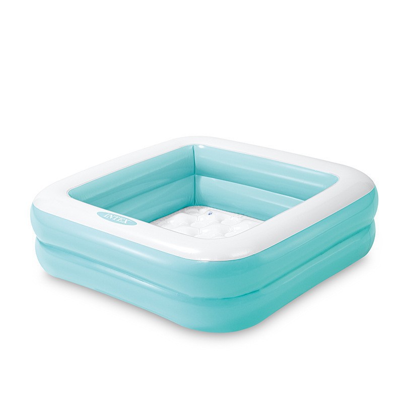 INTEX57100 Double-layer thickened square water pool, swimming pool, bath basin, children's toy pool, ocean ball pool Specification image