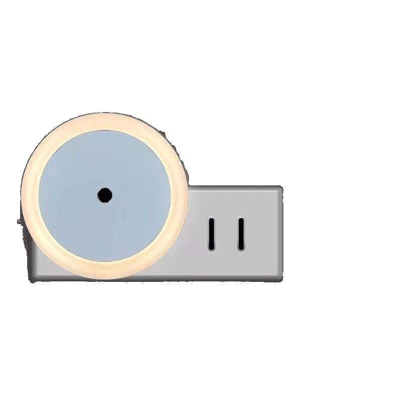 Bedside lamp, night light, smart sensor light control for sleep, led bedroom wall lamp, plug-in energy-saving for children Item Picture