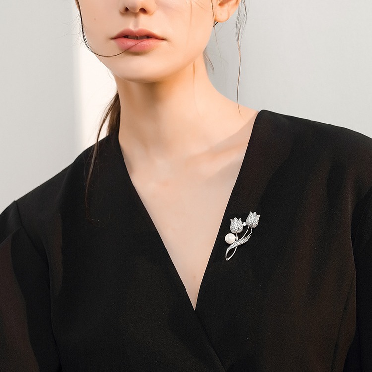 胸针/空白胸针/布艺胸针/合金胸针/扣子别针细节图