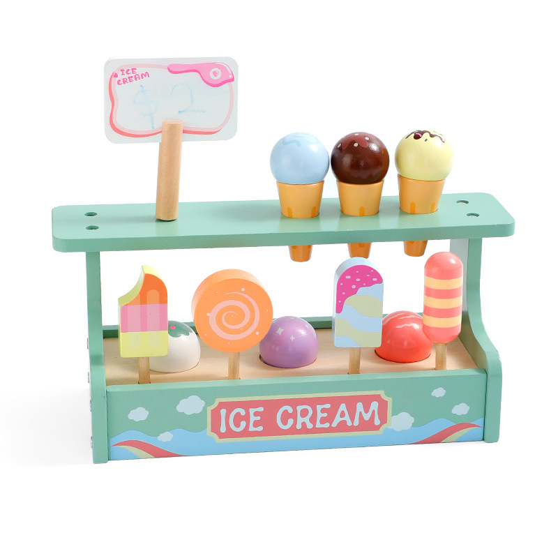 ONSHINE/ Childhood Infinite Girls Play House Ice Cream Set Children's Simulation Educational Toys Birthday Gift Item Picture