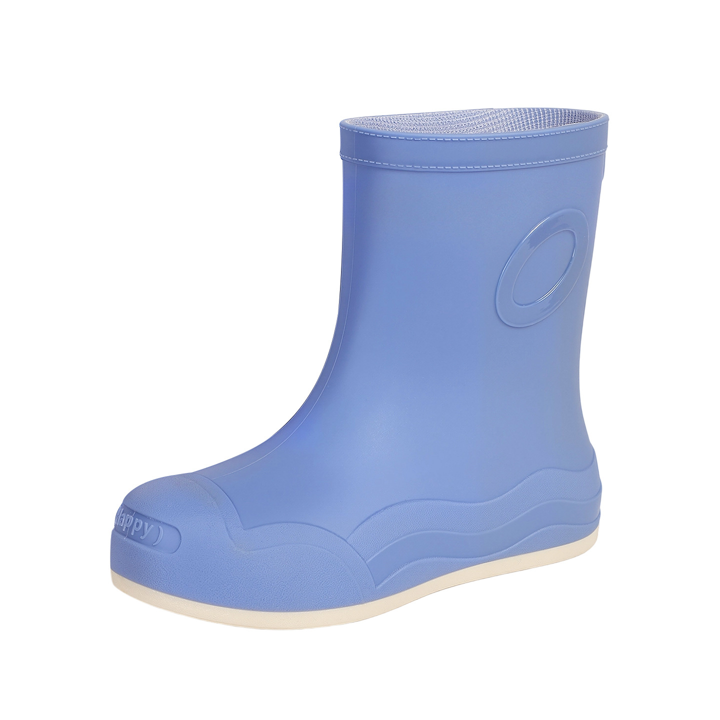 2025 Cross-border Fashion mid-calf women's rain boots, anti-slip rain boots, waterproof shoes, rainproof rubber shoes, casual and versatile water boots Item Picture