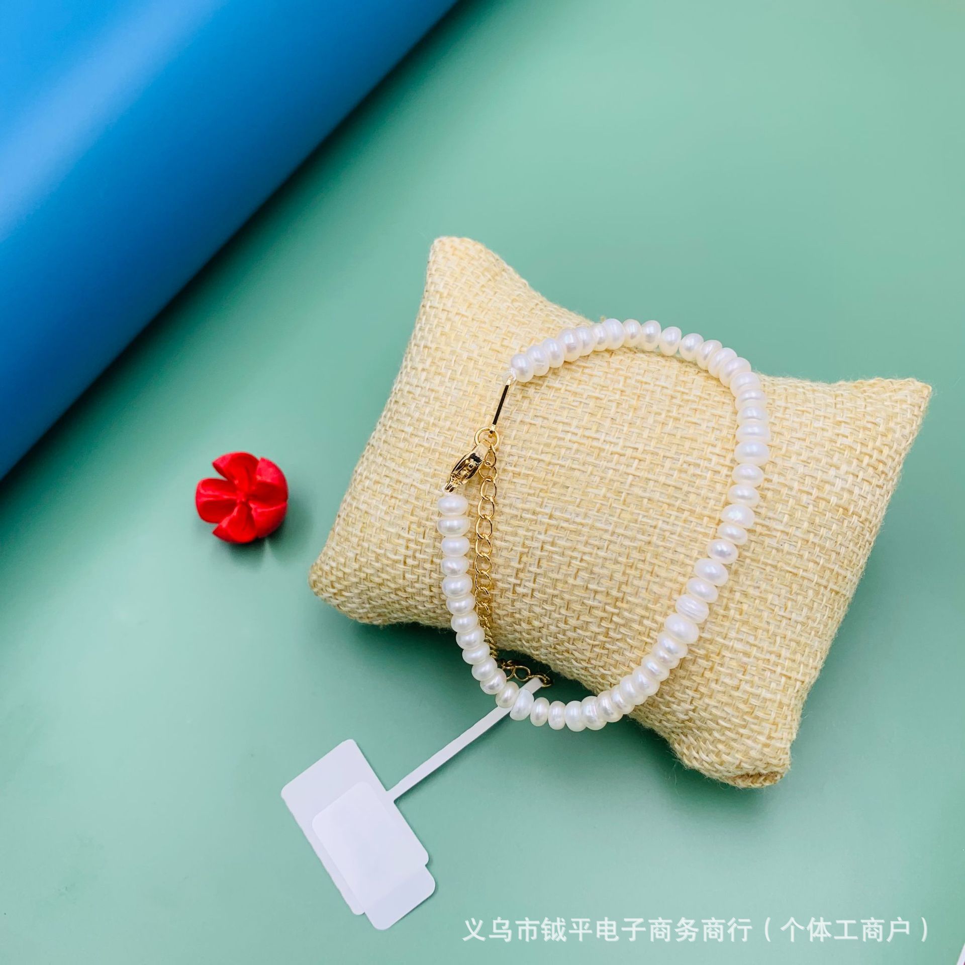 天然珍珠手链高级感轻奢小香风