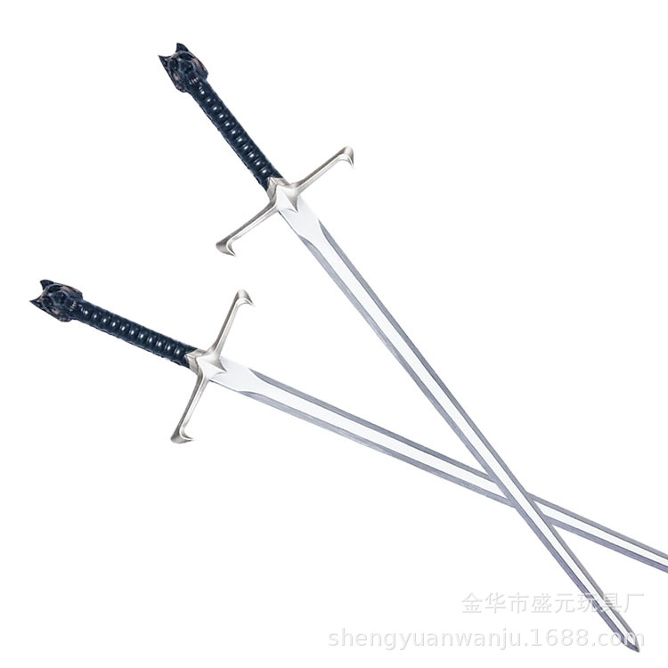 New anime sword model: Song of Ice and Fire, Long-clawed Sword, Power Game, Jon Icefield Sword, PU Wolf Head Sword Item Picture