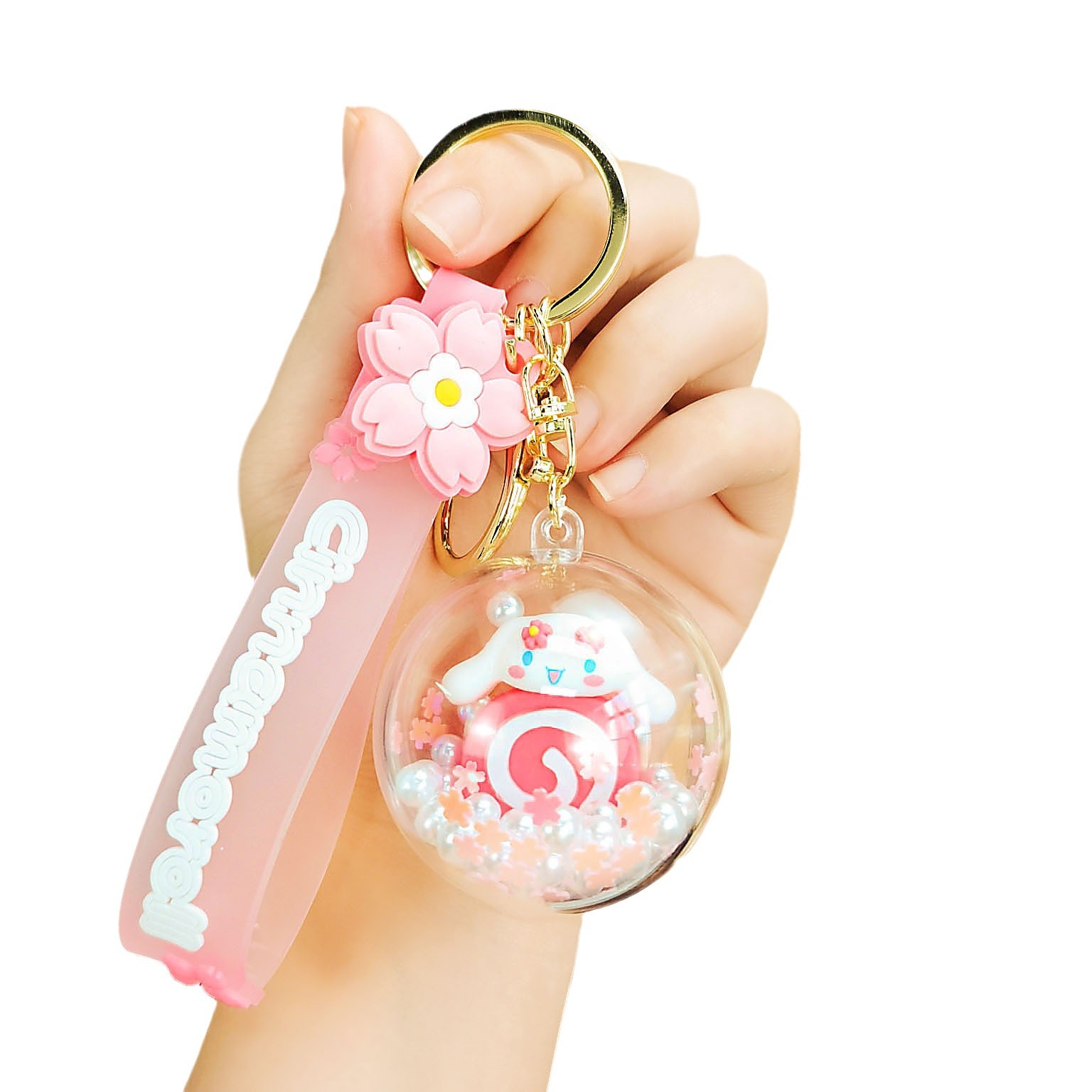 钥匙扣/卡通钥匙扣挂件/钥匙扣公仔挂件/发光闪光钥匙扣/马卡龙钥匙扣白底实物图