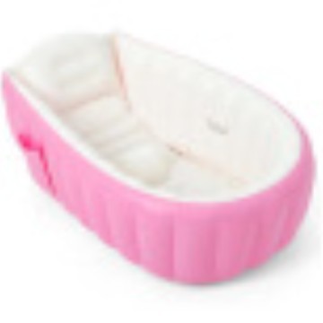 PVC inflatable baby bathtub, large and thick, baby inflatable bathtub, newborn baby swimming pool Specification image