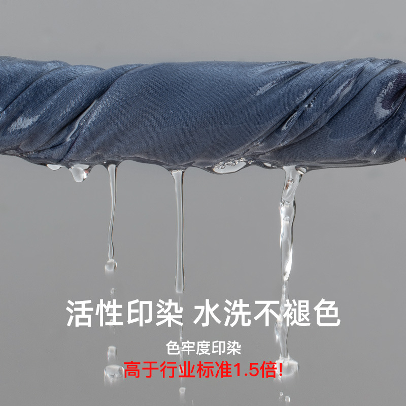 60-piece 95 cotton mid-waist men's underwear for all seasons, solid color, traceless, breathable and antibacterial, men's four-corner underwear wholesale Specification image