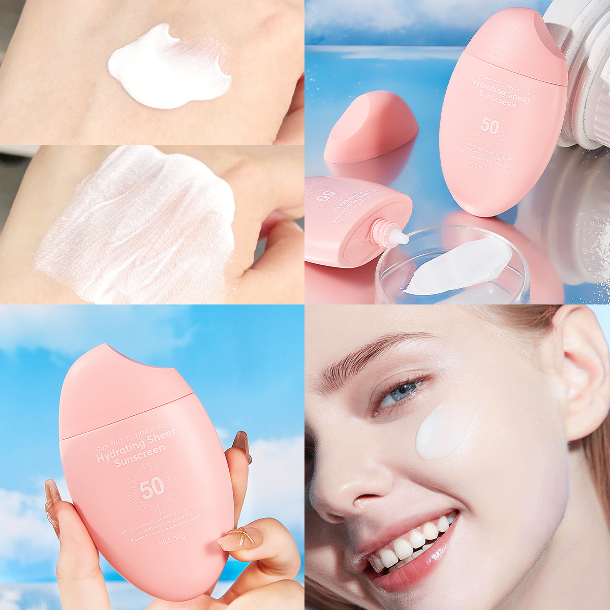 【 Cross-border Exclusive 】FORMBO Outdoor Protective Cream: UV Isolation, Refreshing, Quick-forming Film, Non-sticky Protective cream Application Scenario