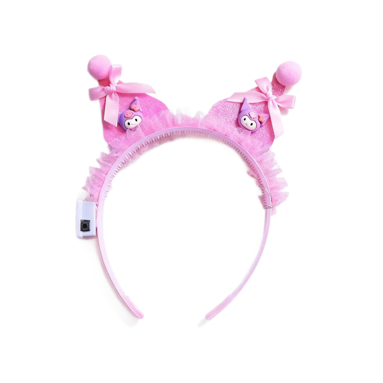 Princess Lolita Kumi's headwear is a cute headband for taking photos. It's a perfect hair band that won't strangle or break your hair Item Picture