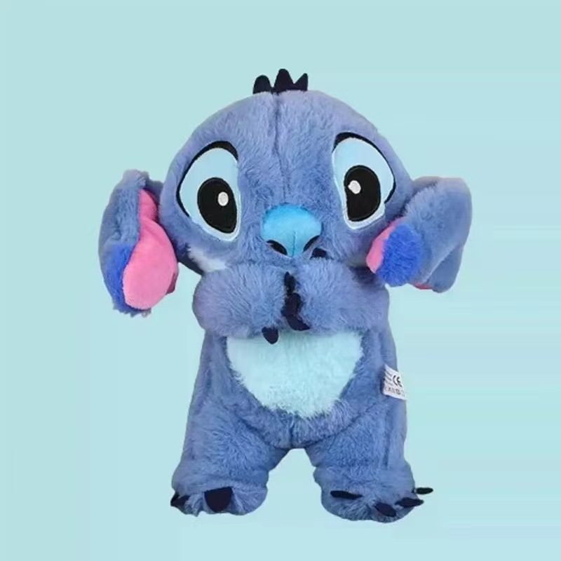 Breathing bears accompany you to sleep, water sloth plush toys, baby toys, children's soothing music dolls, cross-border details Picture