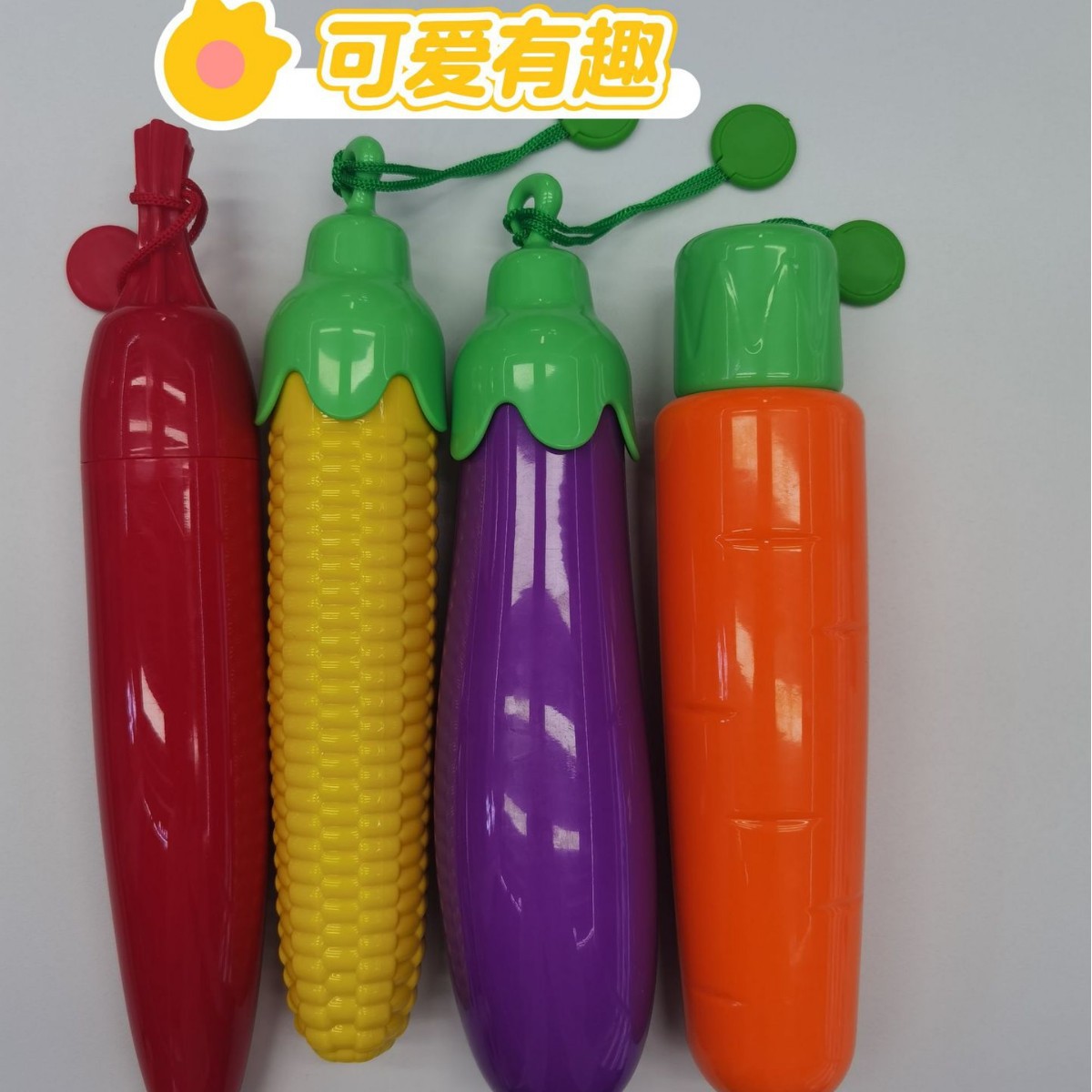 Manual carrot creative umbrella, wholesale umbrella, all-weather, sunshade, sun protection, UV protection, folding umbrella