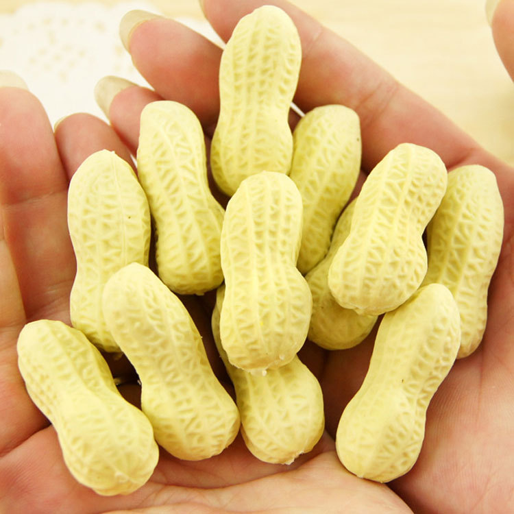 E-0000 Spoof Creative stationery, cute imitation peanut eraser, loose pencil eraser, student gifts and prizes