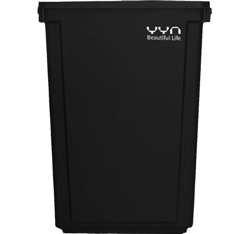 Wholesale of commercial large-capacity outdoor square kitchen and toilet uncovered trash cans, large household trash cans Item Picture