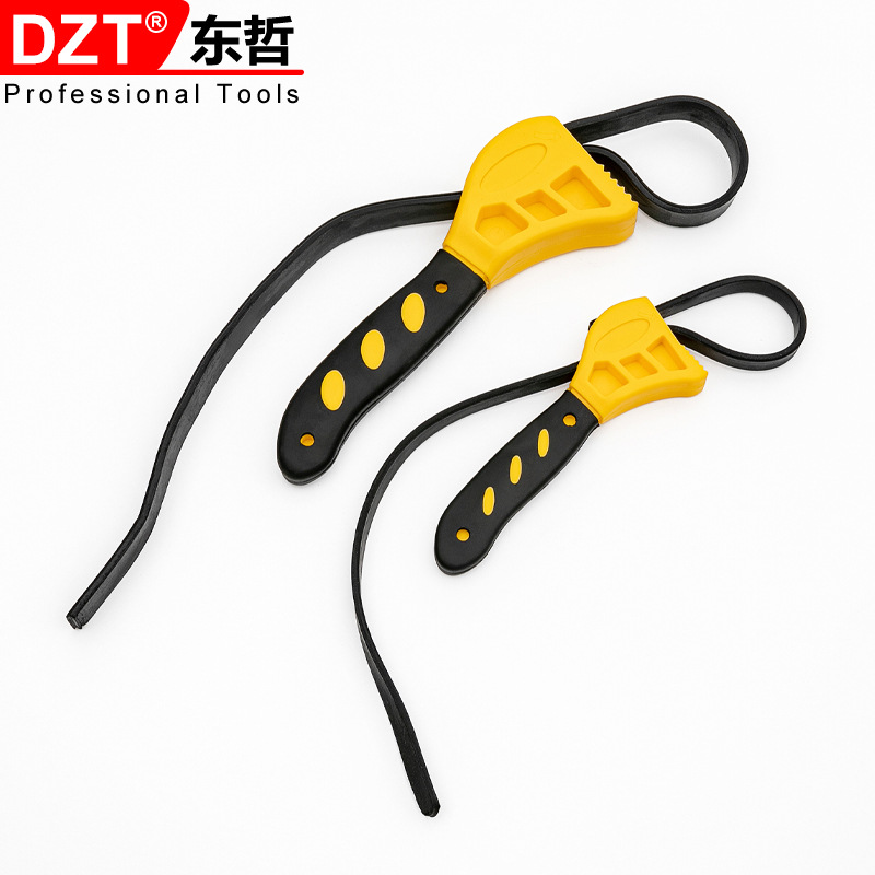6-inch and 8-inch multi-functional belt wrench, adjustable bottle opener, auto repair rubber filter universal wrench details Picture