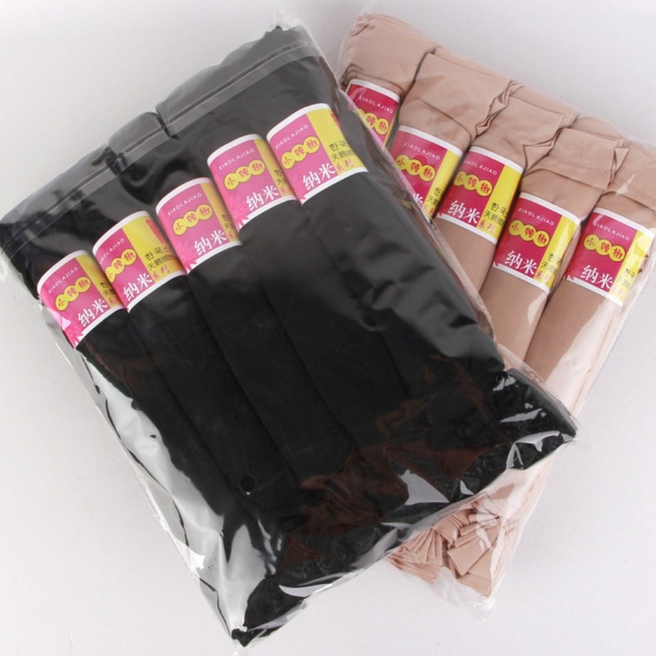 Spring and summer socks, women's velvet small chili steel short socks, thin core-filled silk socks, dark-skinned pairs of socks, wholesale at street stalls Specification image
