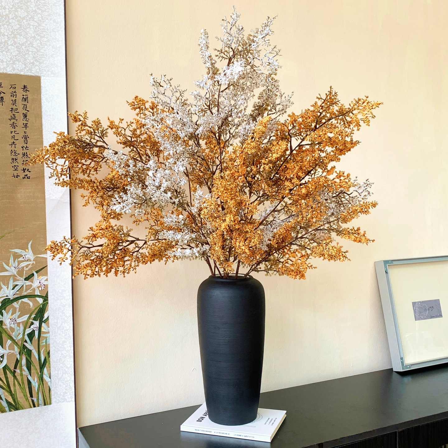 塑料花实物图