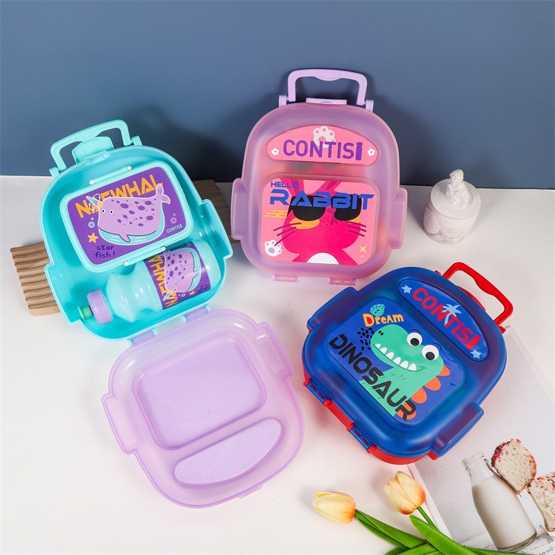 饭盒/211饭盒/玻璃饭盒/开学季/抽真空玻璃餐盒产品图