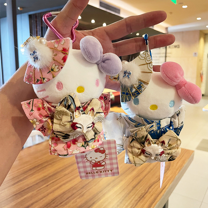 Cute hellokitty trinkets, baby clothes, glasses, cartoon kitty bags, trinkets, plush toys Application Scenario