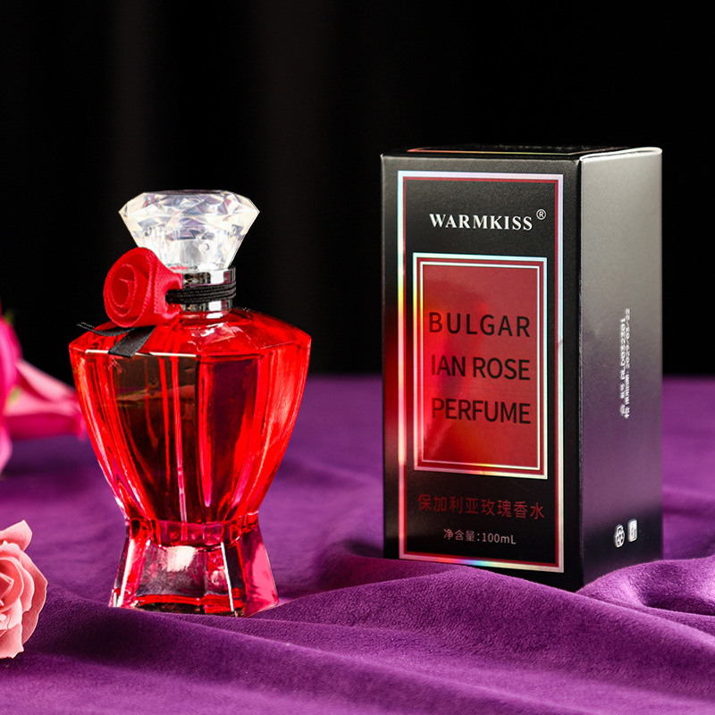 WARMKISS Black Beauty Midnight Bulgarian Rose Women's Perfume is fresh, long-lasting and light. Cross-border wholesale details Picture