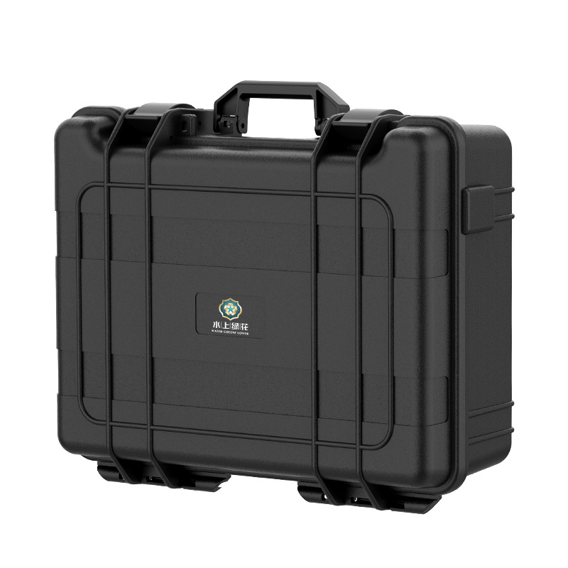 Thickened ABS plastic hand-held toolbox with anti-drop, anti-pressure and waterproof safety box for maintenance tools and equipment storage Item Picture