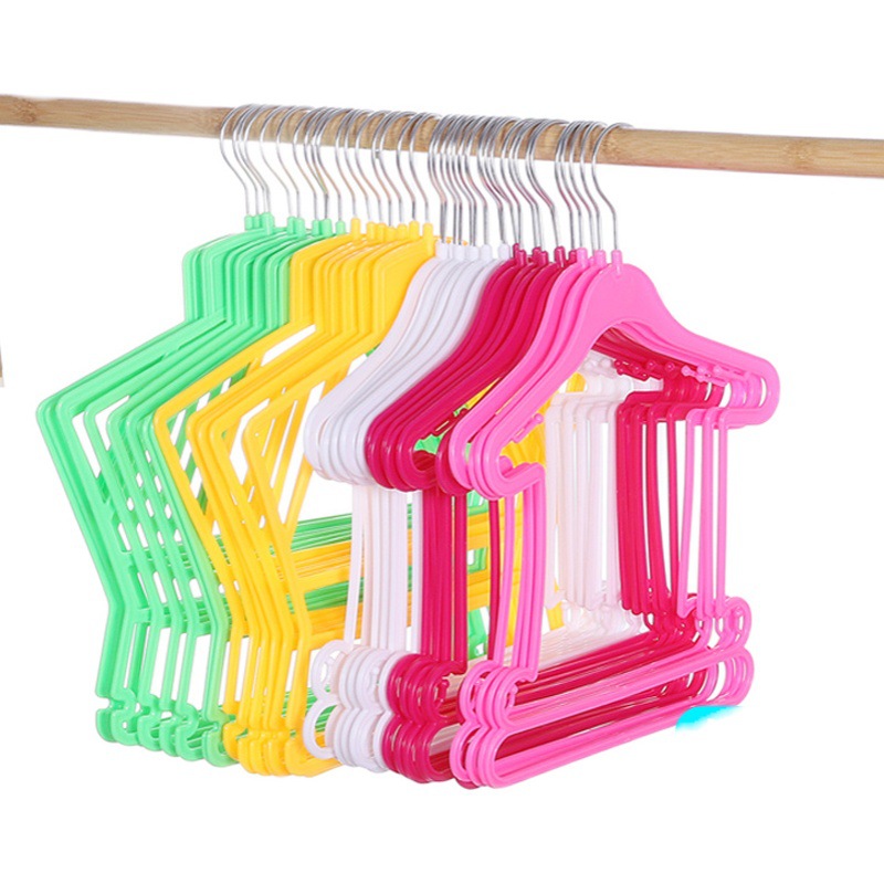 儿童连体衣架 儿童连体衣架 透气柔软防滑设计加厚款白底实物图