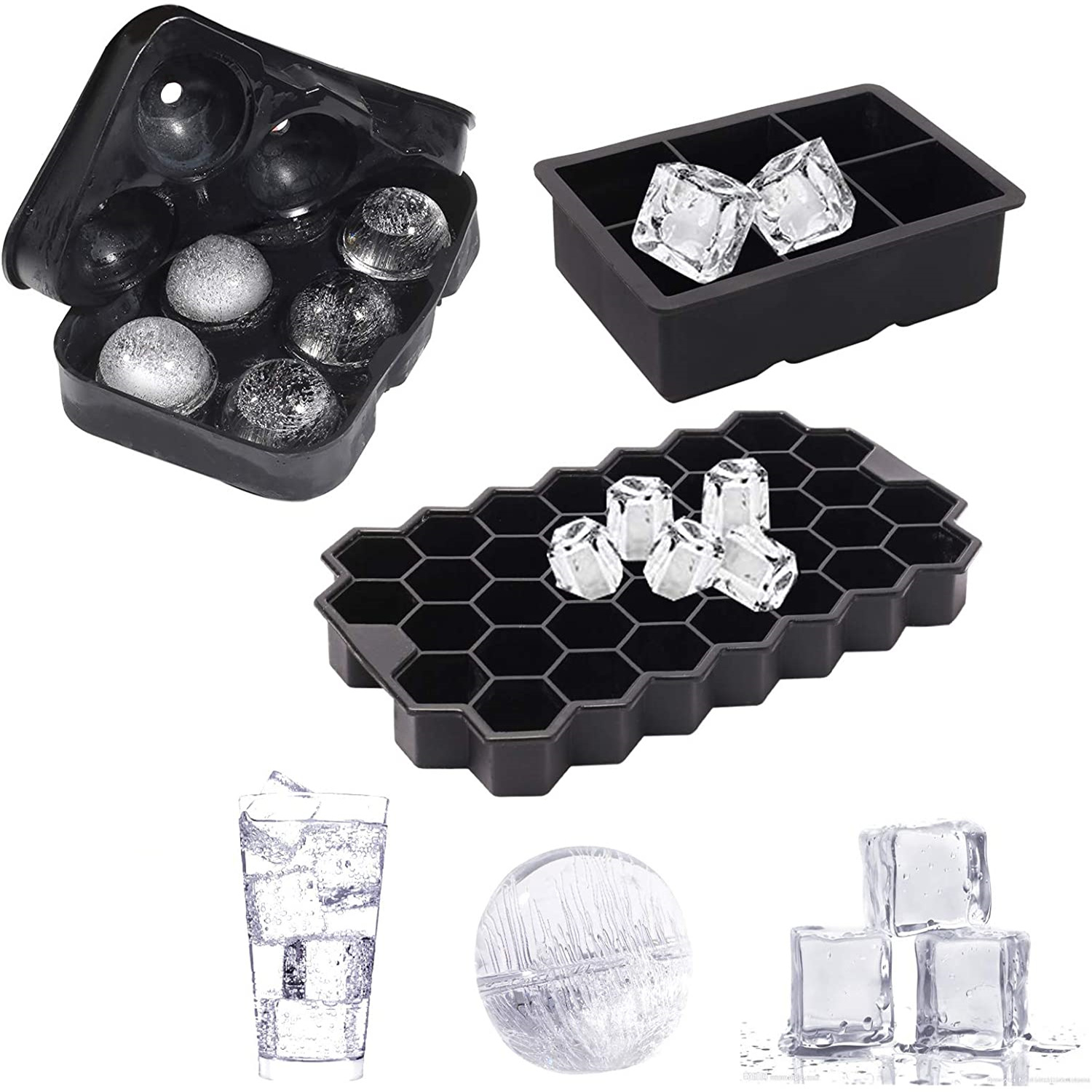 史丹利硅胶冰格模具制冰器雪糕模具冰块模具跨境