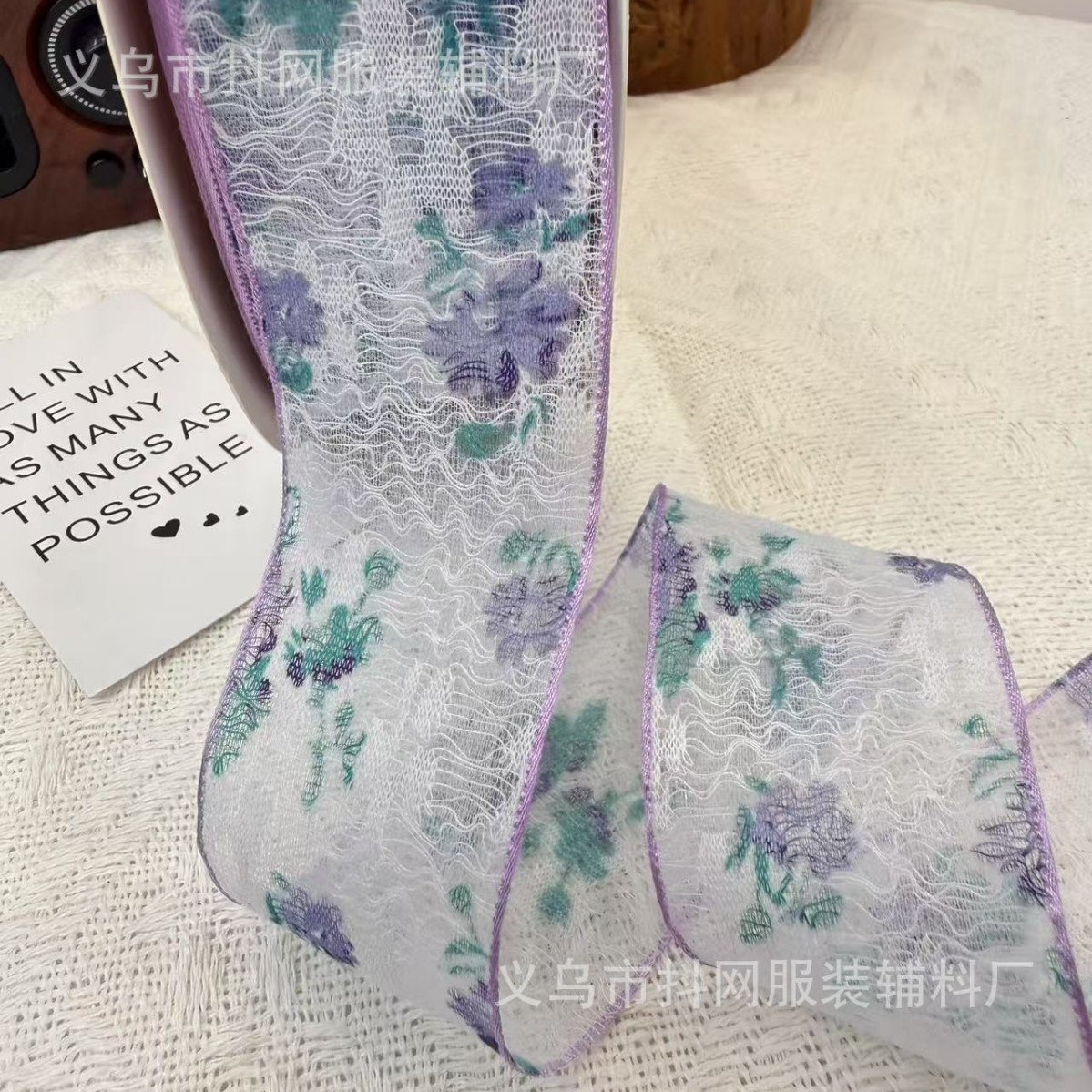 3.8cm nuevo estilo chino sombrero de paja floral adornos para el pelo accesorios para el cabello hecho a mano DIY arco flor cinta de embalaje al por mayor Application Scenario