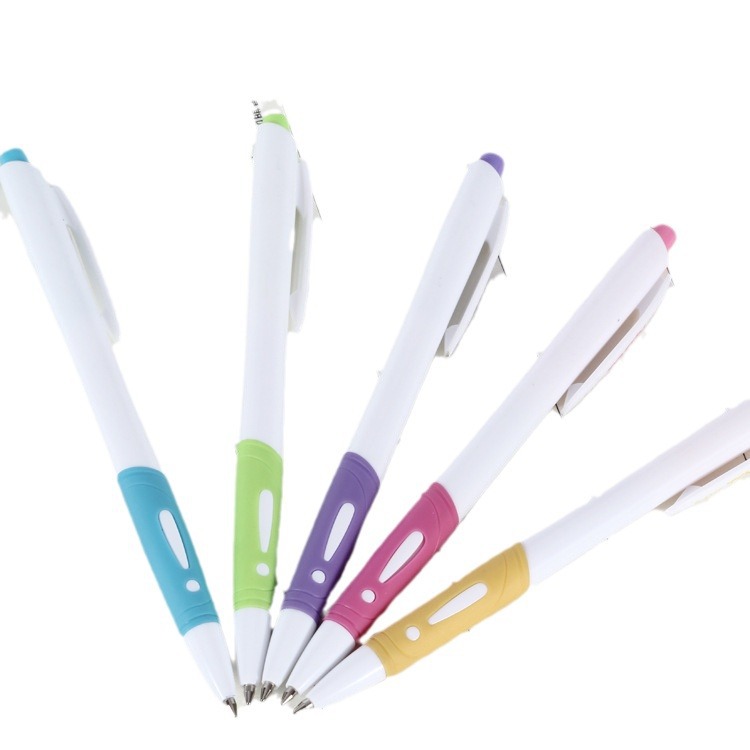 Exclamation mark Ballpoint pen jumping simple 575E Ballpoint pen advertisement Ballpoint pen stationery gift 48 pieces per box Specification drawing