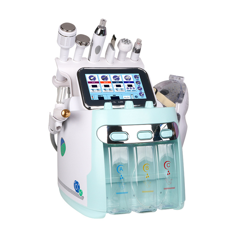shanilak Korean 5th Generation hydrogen-oxygen thermal Energy Small Bubble 8-in-1 skin Management facial blackhead removal Cleansing Beauty Salon Special Item Picture