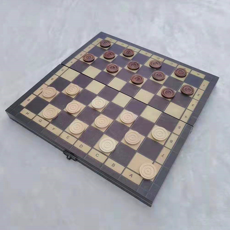 New solid wood chess magnetic 2-in-1 wooden chess, hot sale on Amazon, wholesale in stock, export wooden Application Scenario