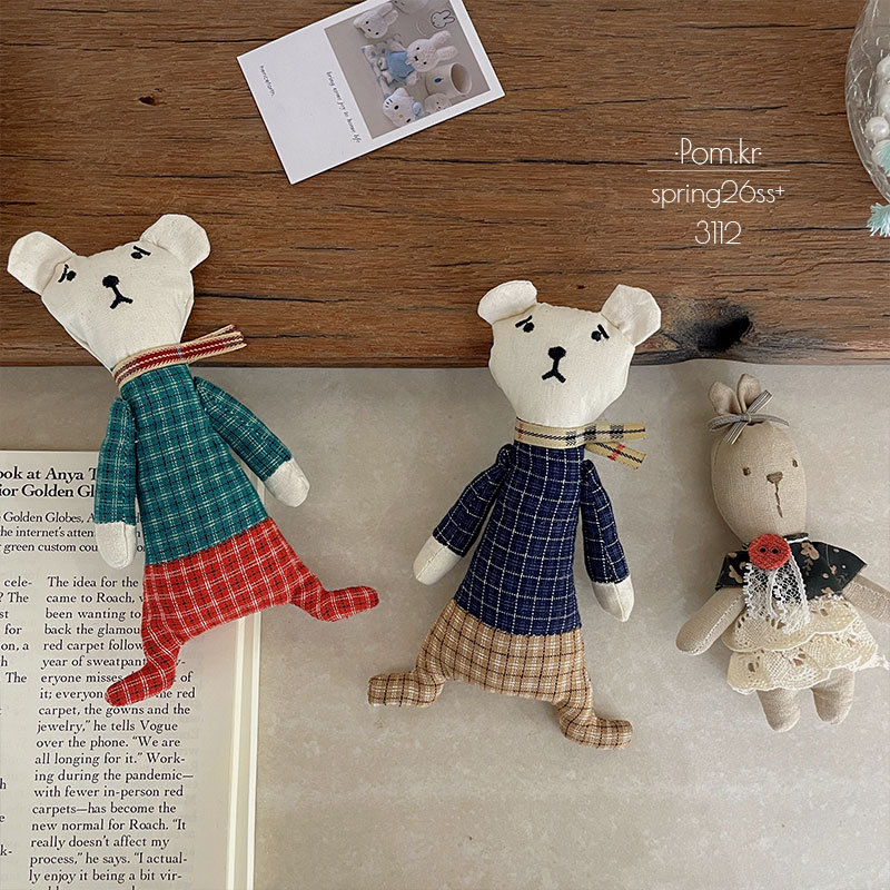 毛绒公仔、玩偶、娃娃实物图