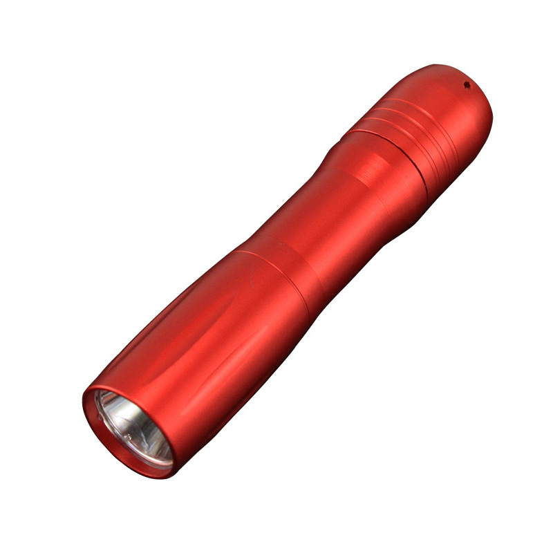 Wholesale of Pailide flashlight, aluminum alloy No. 5 battery, portable high-intensity flashlight, gift, led outdoor searchlight Item Picture