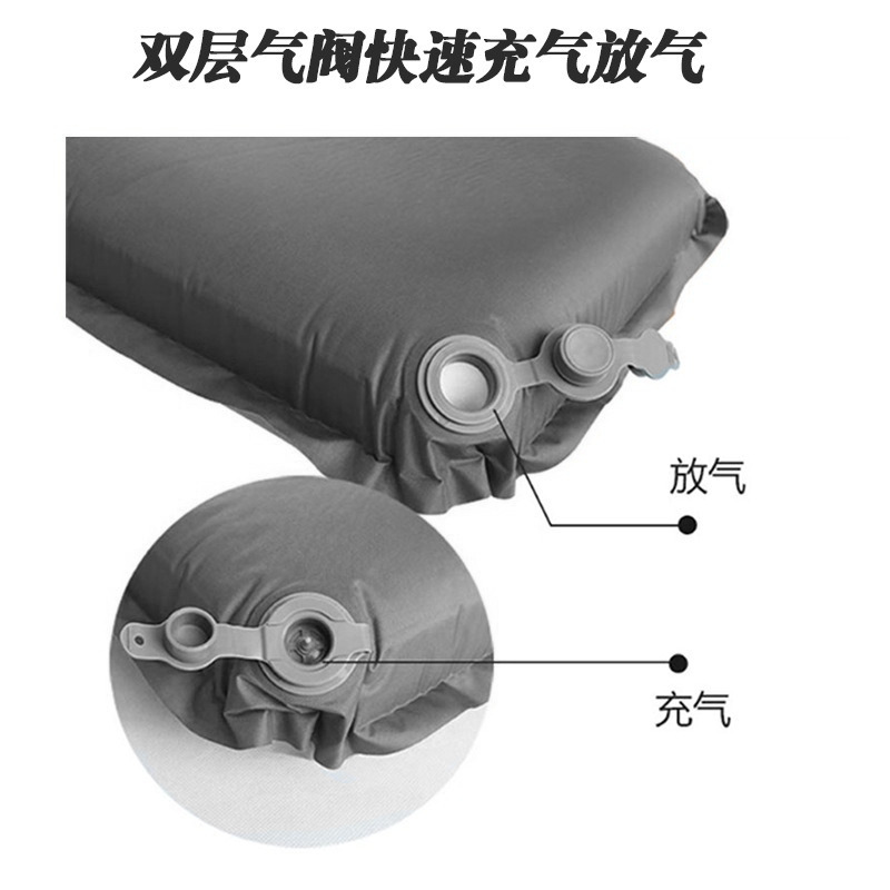 充气旅行枕实物图