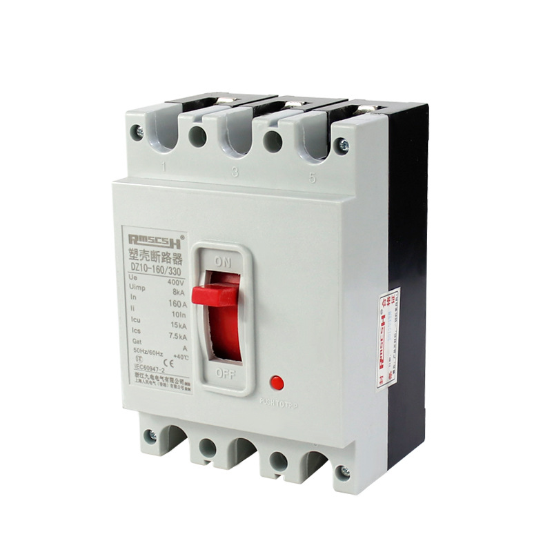 Molded case circuit breaker DZ10-100/330 three-phase three-wire 380V100A air switch silver point circuit breaker Item Picture