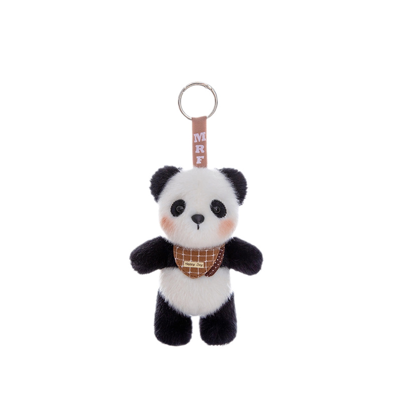 Cute little lamb cream puffs, plush animal pendants, rabbit dolls, keychains, cartoon doll bags, decorative gifts Item Picture