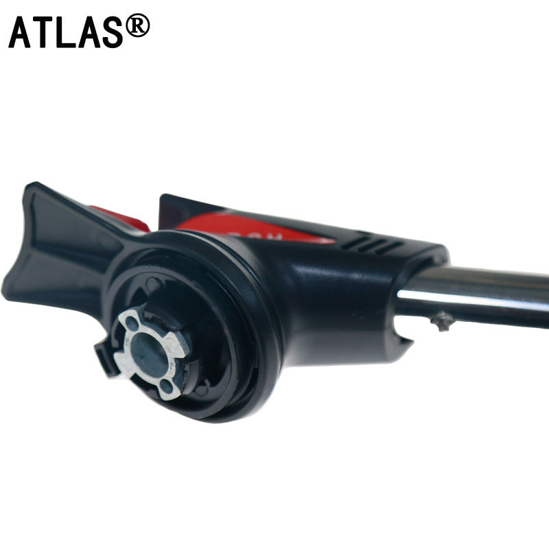Card-type gas igniter, household kitchen baking and barbecue igniter, windproof blowtorch, flame gun head, all-copper gun nozzle